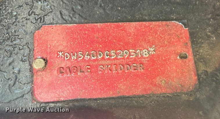 image for item EO1636 1990 John Deere 540D skidder