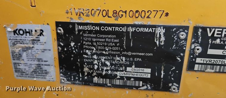 image for item EO4697 2016 Vermeer CTX50 compact utility loader