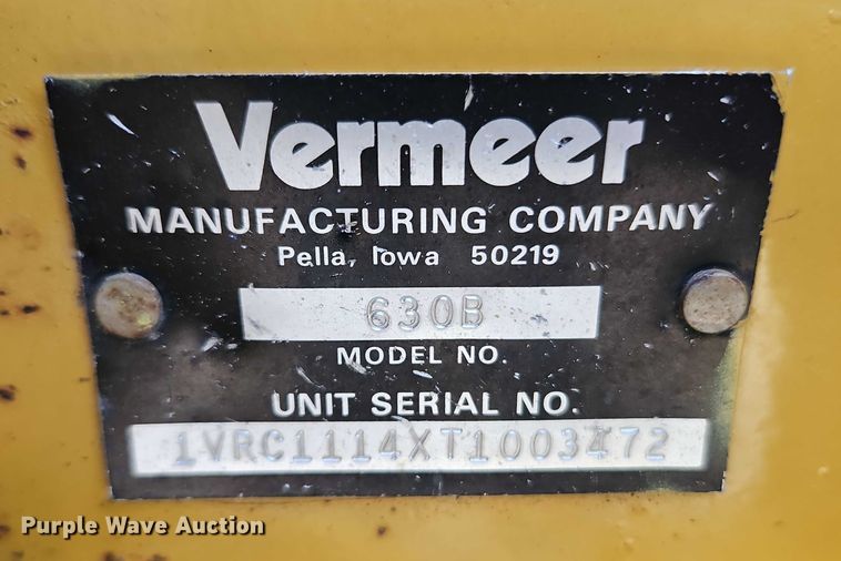image for item EO4698 Vermeer 630B stump grinder