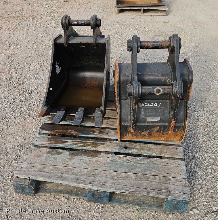 image for item EO4701 (2) TAG mini excavator buckets