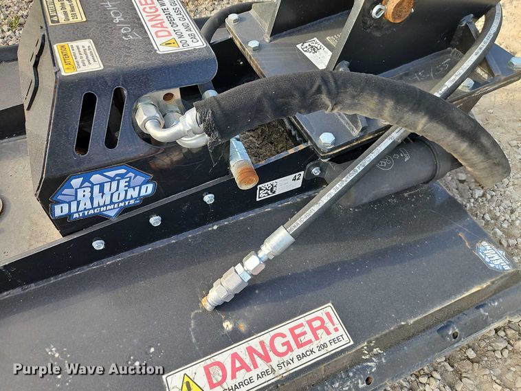 image for item EO4702 Blue Diamond 103650 excavator rotary mower