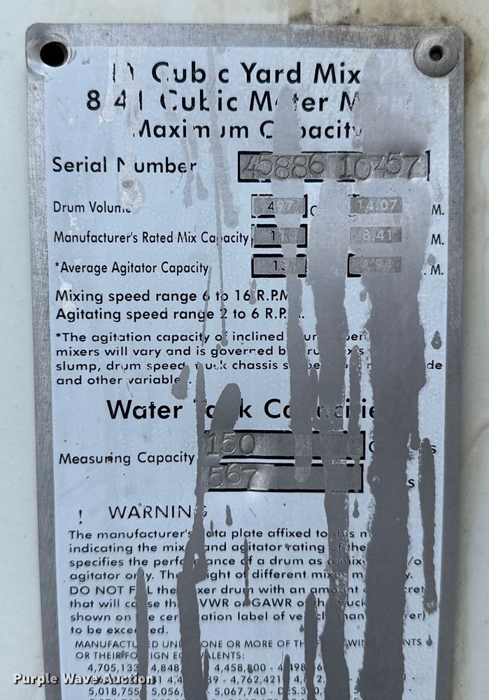 image for item EP0658 1998 Mack RD690S ready mix truck