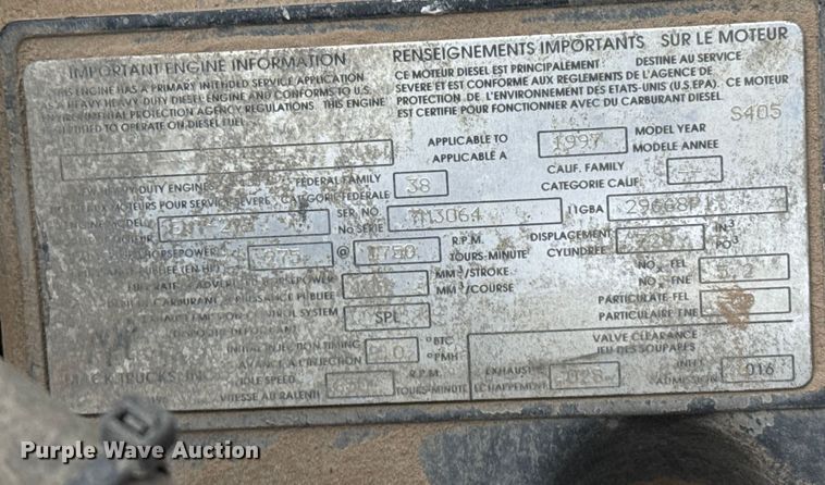 image for item EP0660 1998 Mack RD690S ready mix truck