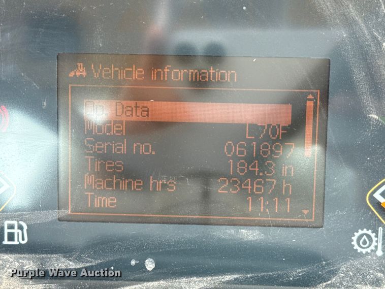 image for item EP0663 2007 Volvo L70F wheel loader