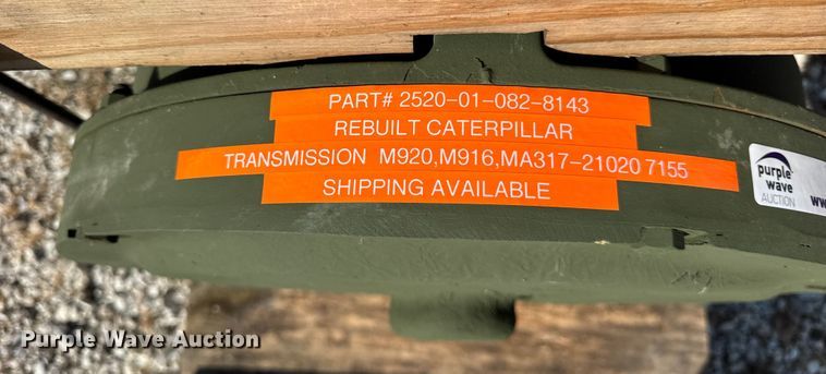 image for item ER0065 Rebuilt Caterpillar transmission