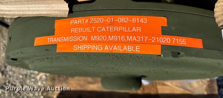 image for item ER0066 Rebuilt Caterpillar transmission