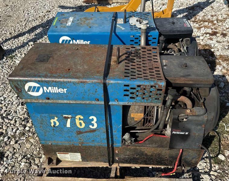 image for item ER0067 (2) Miller Bobcat 225G welders