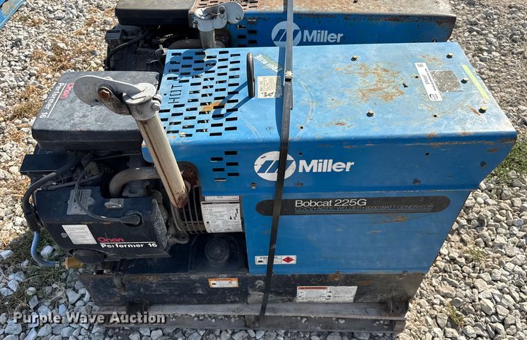 image for item ER0067 (2) Miller Bobcat 225G welders