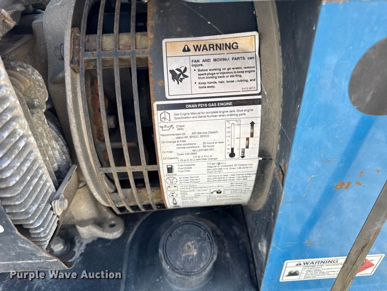 image for item ER0067 (2) Miller Bobcat 225G welders