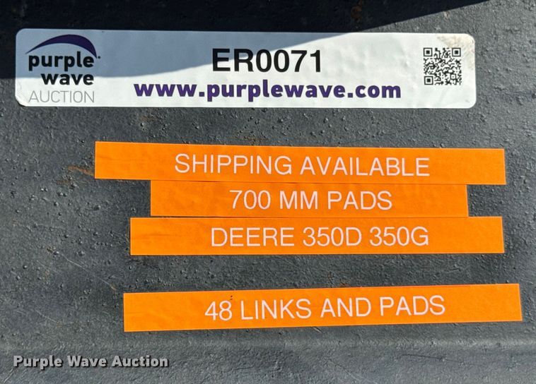 image for item ER0071 John Deere 350D 350G Excavator tracks