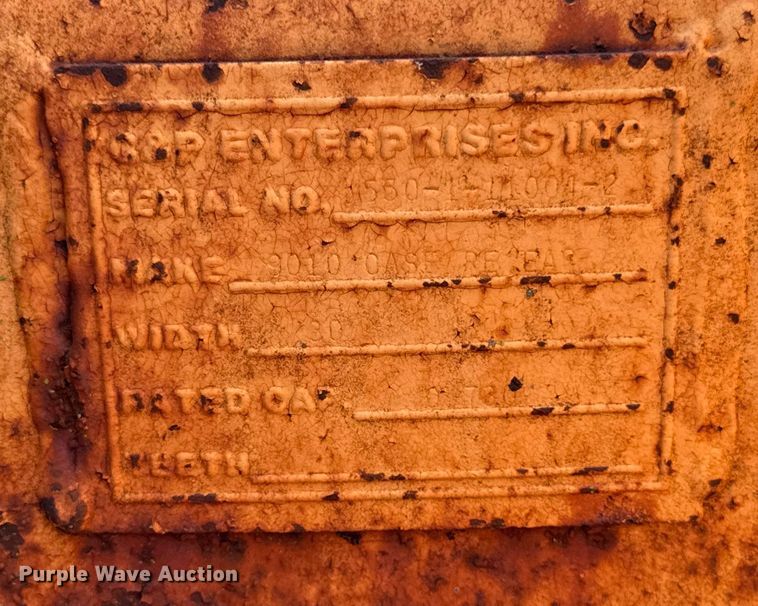 image for item ER0088 C&P Enterprises 9010 Case excavator bucket