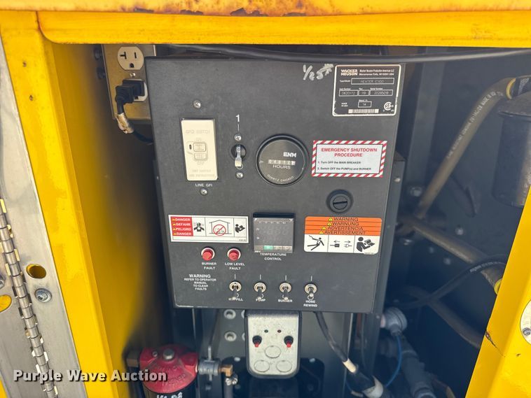 image for item ER0102 2014 Wacker Neuson Heater E1100  ground heater