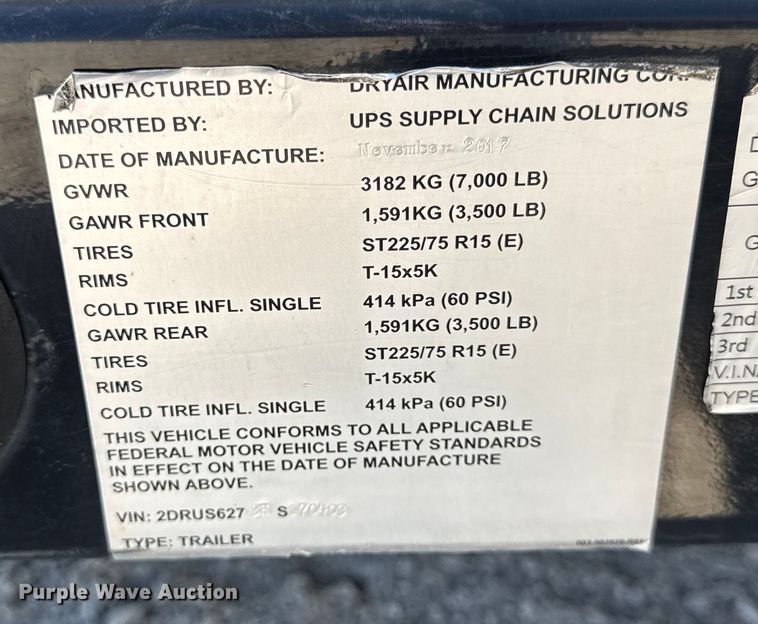 image for item ER0103 2017 Dryair 400GTS ground heater