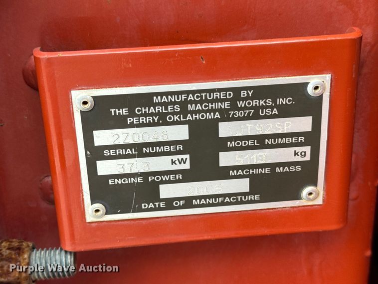 image for item ER0121 2005 Ditch Witch JT921S directional boring unit