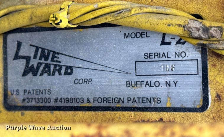 image for item ER0122 Line Ward Corp L2 vibratory cable plow