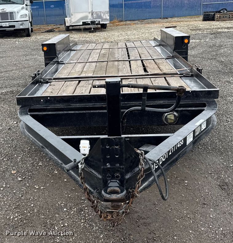 image for item ER0124 2010 Belshe TB14 tilt deck equipment trailer