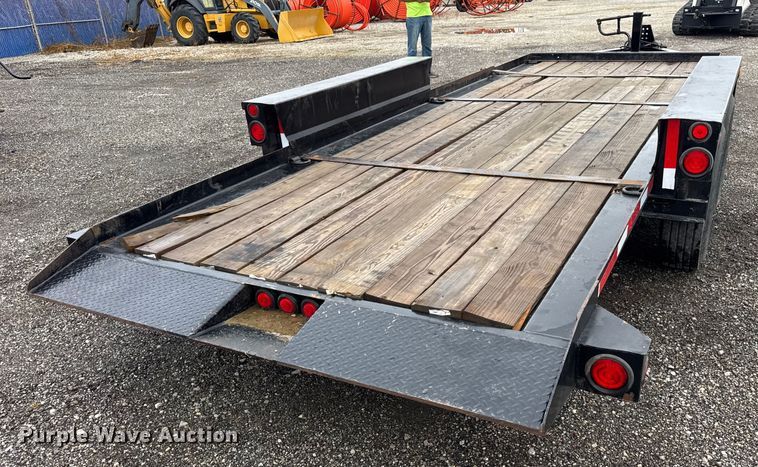 image for item ER0124 2010 Belshe TB14 tilt deck equipment trailer