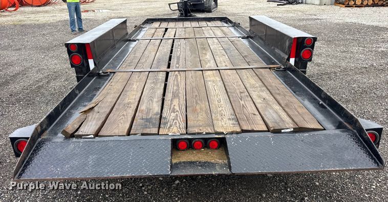 image for item ER0124 2010 Belshe TB14 tilt deck equipment trailer