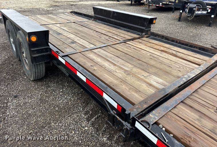 image for item ER0124 2010 Belshe TB14 tilt deck equipment trailer