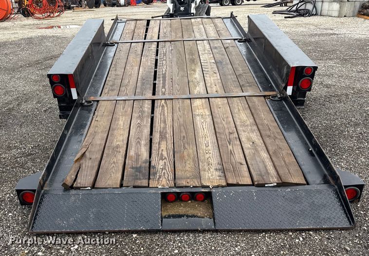 image for item ER0124 2010 Belshe TB14 tilt deck equipment trailer