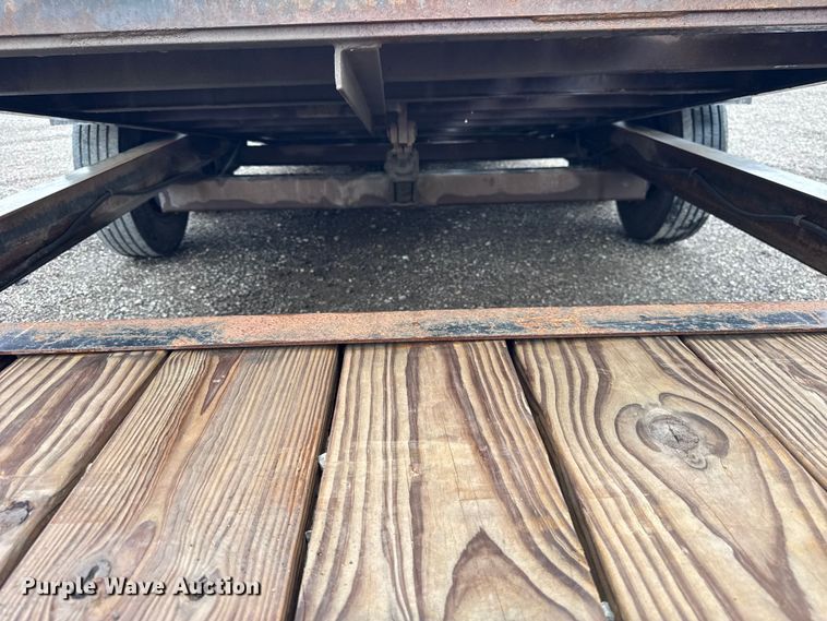 image for item ER0124 2010 Belshe TB14 tilt deck equipment trailer