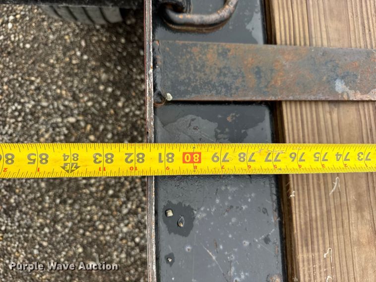 image for item ER0124 2010 Belshe TB14 tilt deck equipment trailer