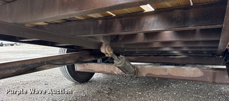 image for item ER0124 2010 Belshe TB14 tilt deck equipment trailer