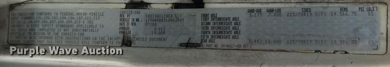 image for item ER0128 2001 Freightliner FL50 bucket truck