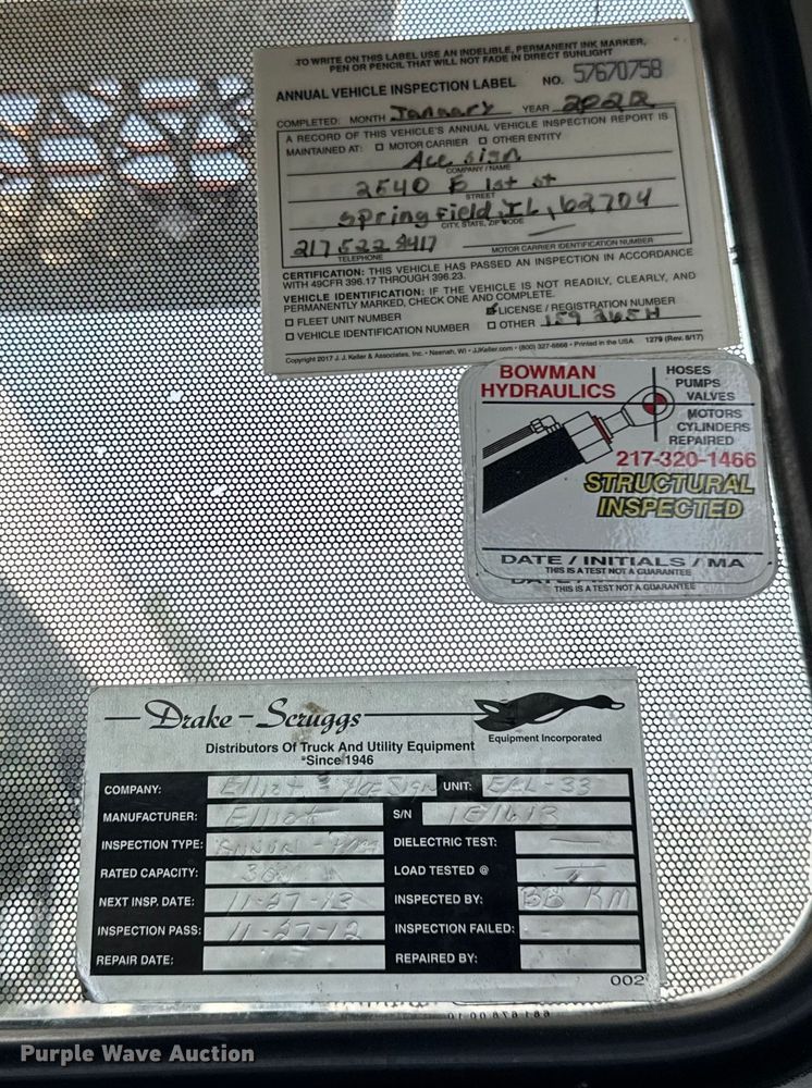 image for item ER0128 2001 Freightliner FL50 bucket truck