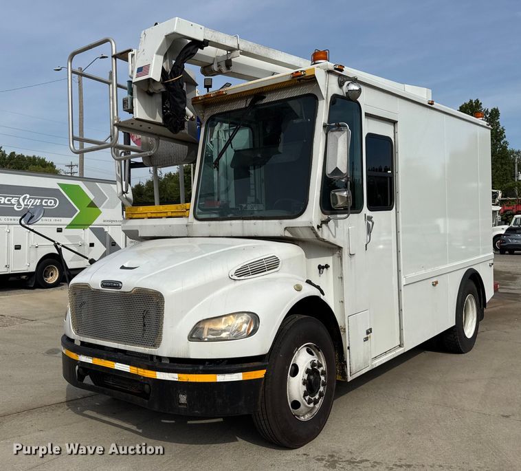 CAMIóN CON CANASTILLA 2008 FREIGHTLINER ALTEC