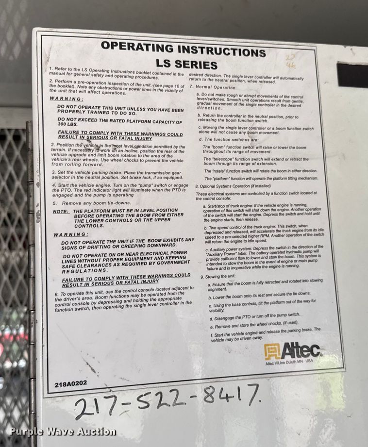 image for item ER0130 2008 Freightliner S2106 bucket truck