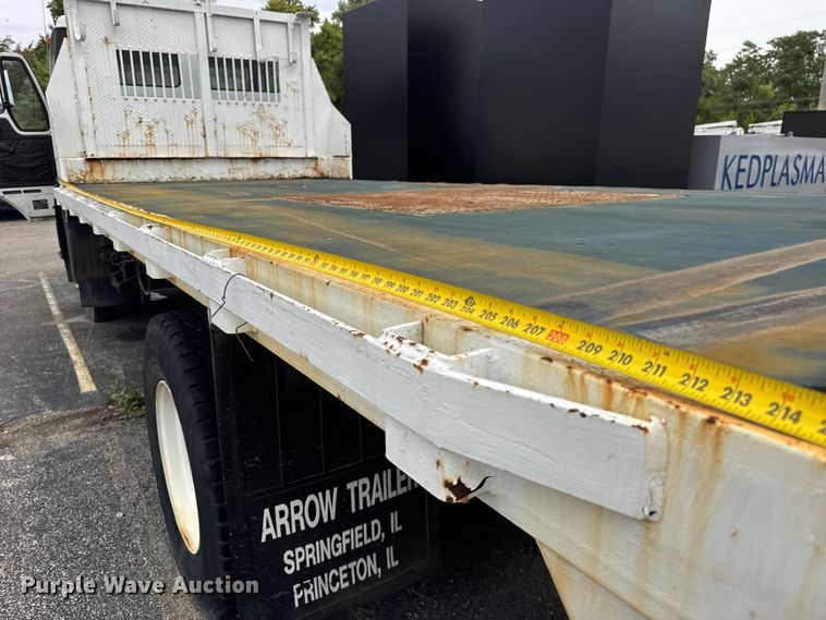 image for item ER0133 1989 Mercedes-Benz LP1419 flatbed truck