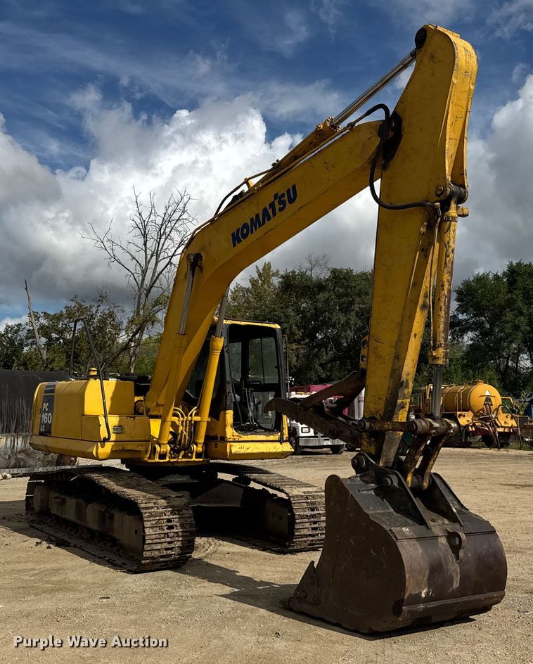 EXCAVADORA 2008 KOMATSU PC160LC7