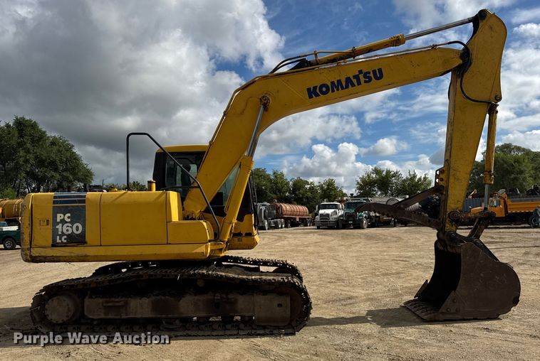 EXCAVADORA 2008 KOMATSU PC160LC7