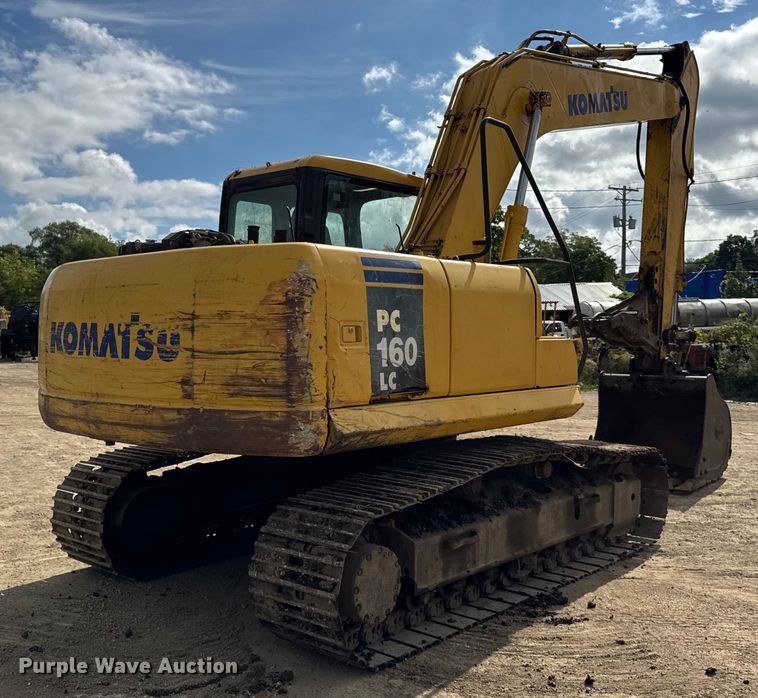EXCAVADORA 2008 KOMATSU PC160LC7