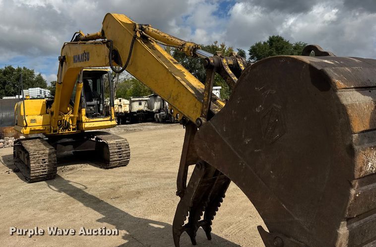 image for item ER0138 2008 Komatsu PC160LC-7 excavator