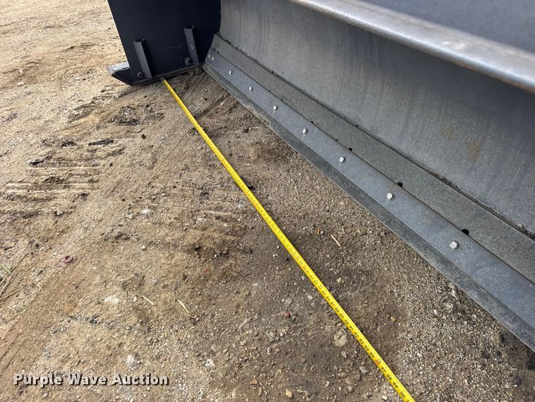 image for item ER0142 Henke wheel loader snow pusher