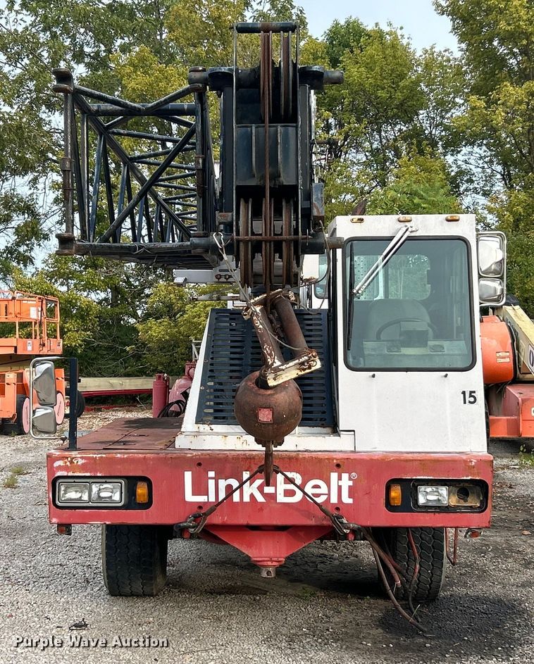 image for item ET3207 1984 Link-Belt HTC-814 crane