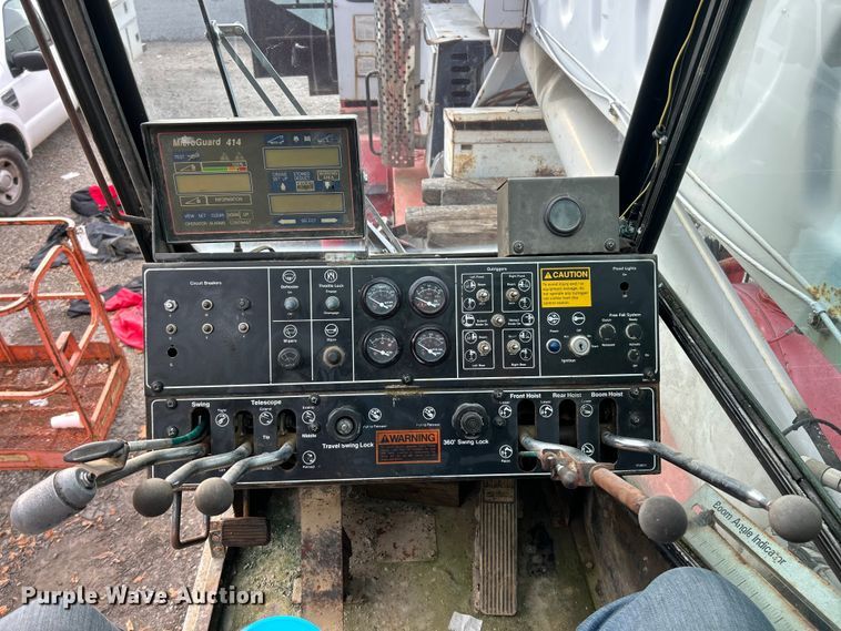 image for item ET3207 1984 Link-Belt HTC-814 crane