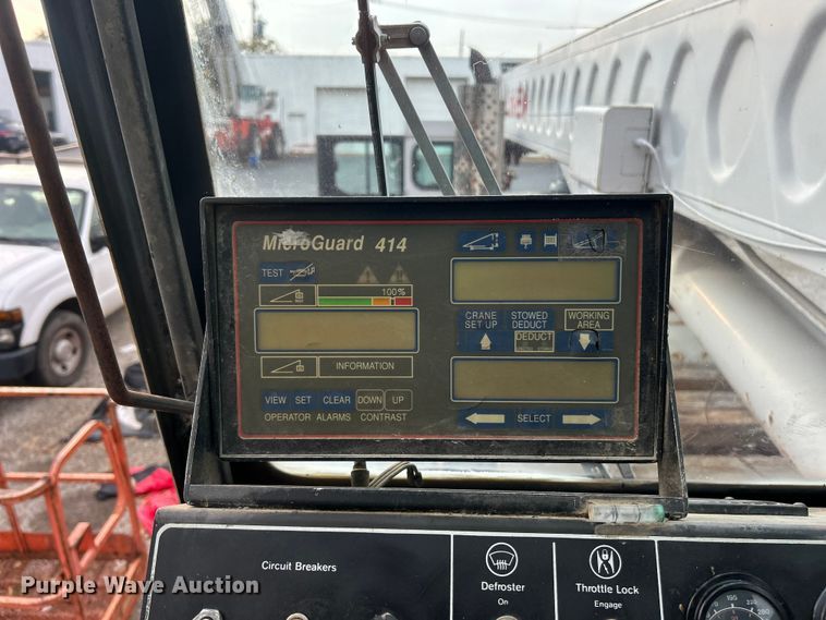 image for item ET3207 1984 Link-Belt HTC-814 crane