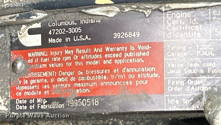 image for item ET3207 1984 Link-Belt HTC-814 crane