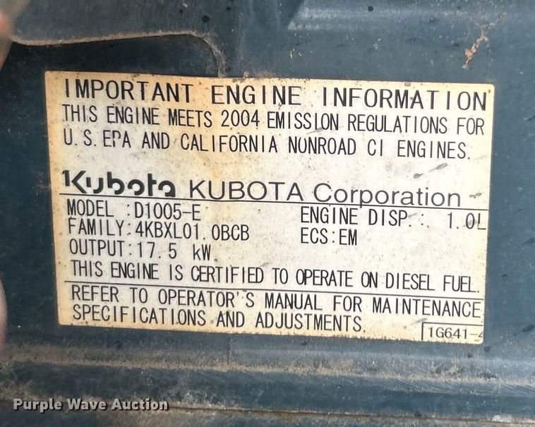 image for item ET3208 2005 Bobcat 463 skid steer loader