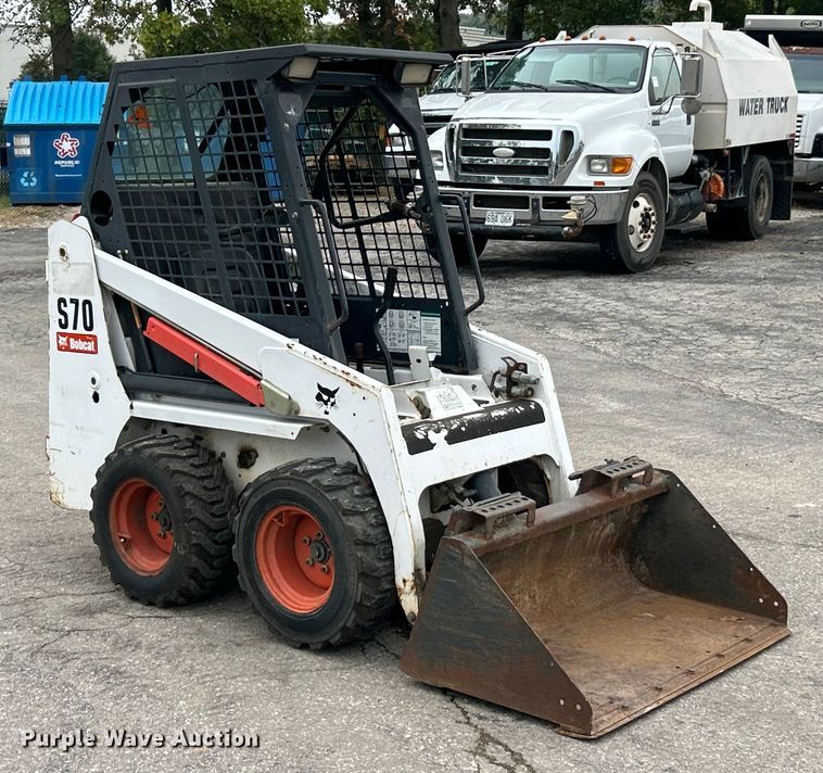 MINI CARGADOR SOBRE RUEDAS 2008 BOBCAT S70