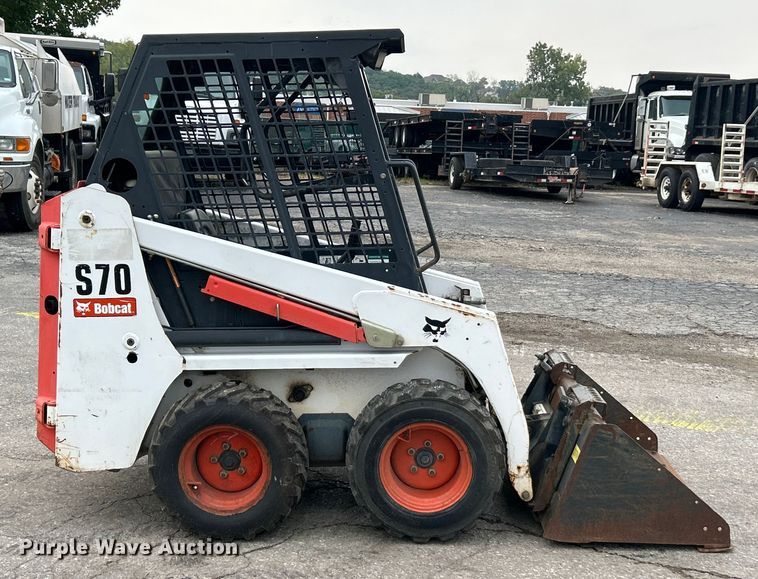 MINI CARGADOR SOBRE RUEDAS 2008 BOBCAT S70