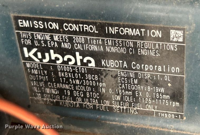 image for item ET3209 2008 Bobcat S70 skid steer loader