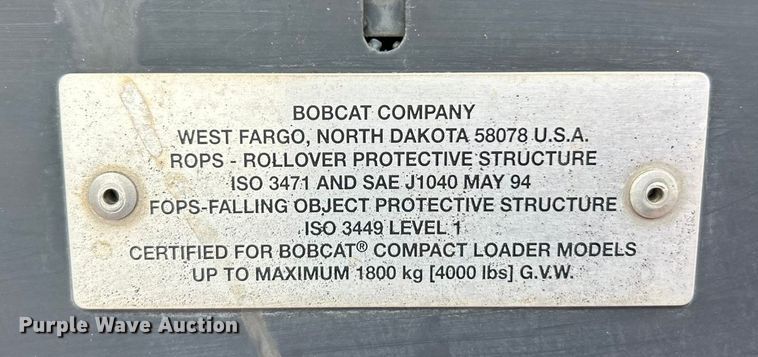 image for item ET3209 2008 Bobcat S70 skid steer loader