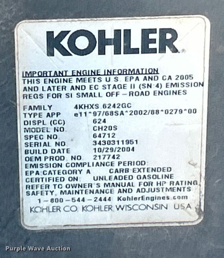 image for item ET3448 2004 GMC C5500 utility / service truck