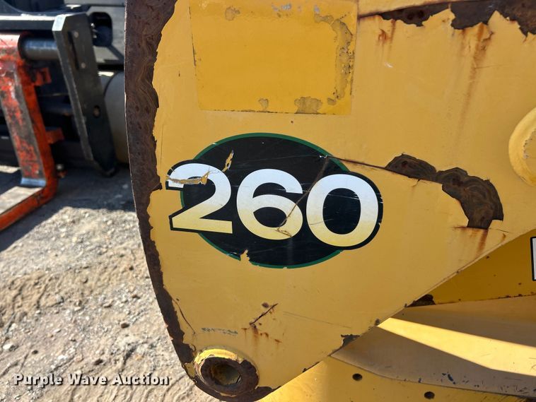 image for item ET3453 2003 John Deere 260  skid steer loader