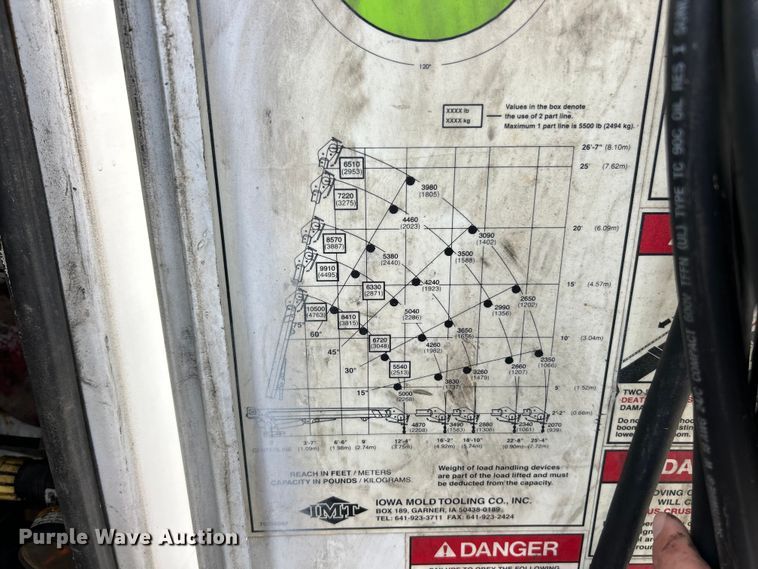 image for item ET3467 2003 Peterbilt 330 utility / service truck