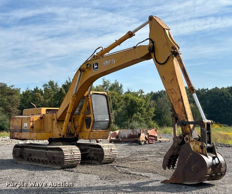 EXCAVADORA 1988 JOHN DEERE 690D